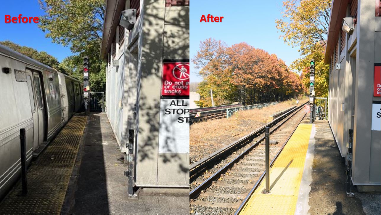 MTA Completes Re-NEW-vations at Aqueduct Racetrack A Station