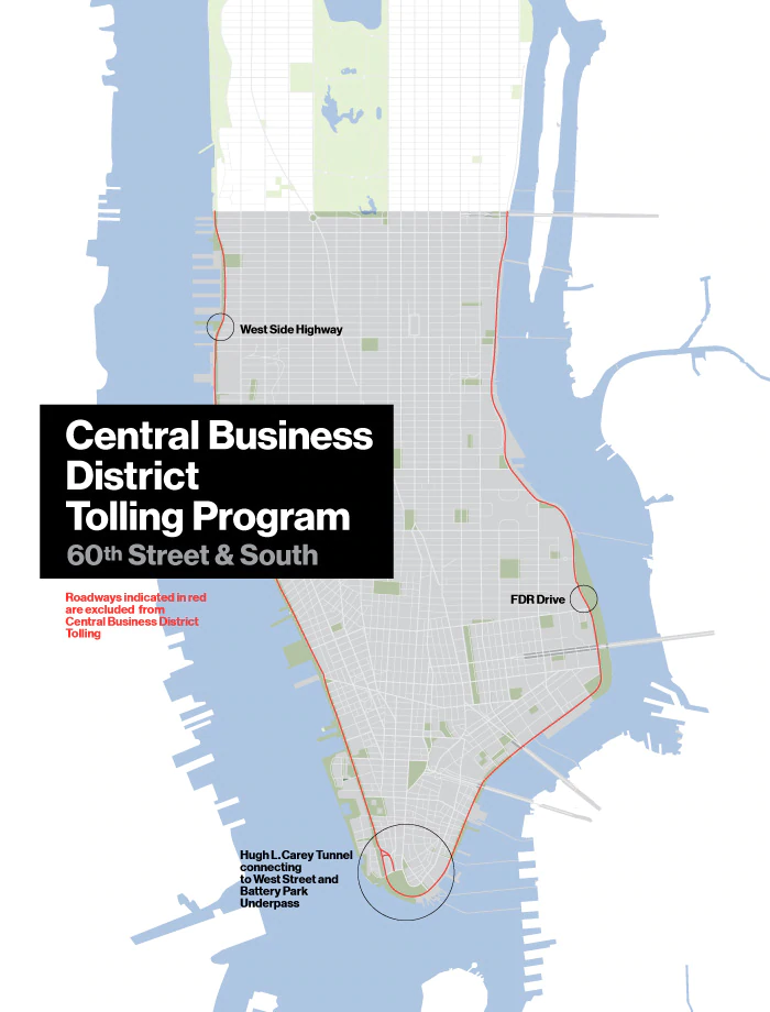 Reminder: Central Business District Tolling Program Early Outreach Comment Period to Remain Open Through Wednesday 