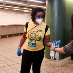 MTA Leadership and Volunteers Distribute Thousands of Free Masks as Part of Authority’s 11th “Mask Force” Event