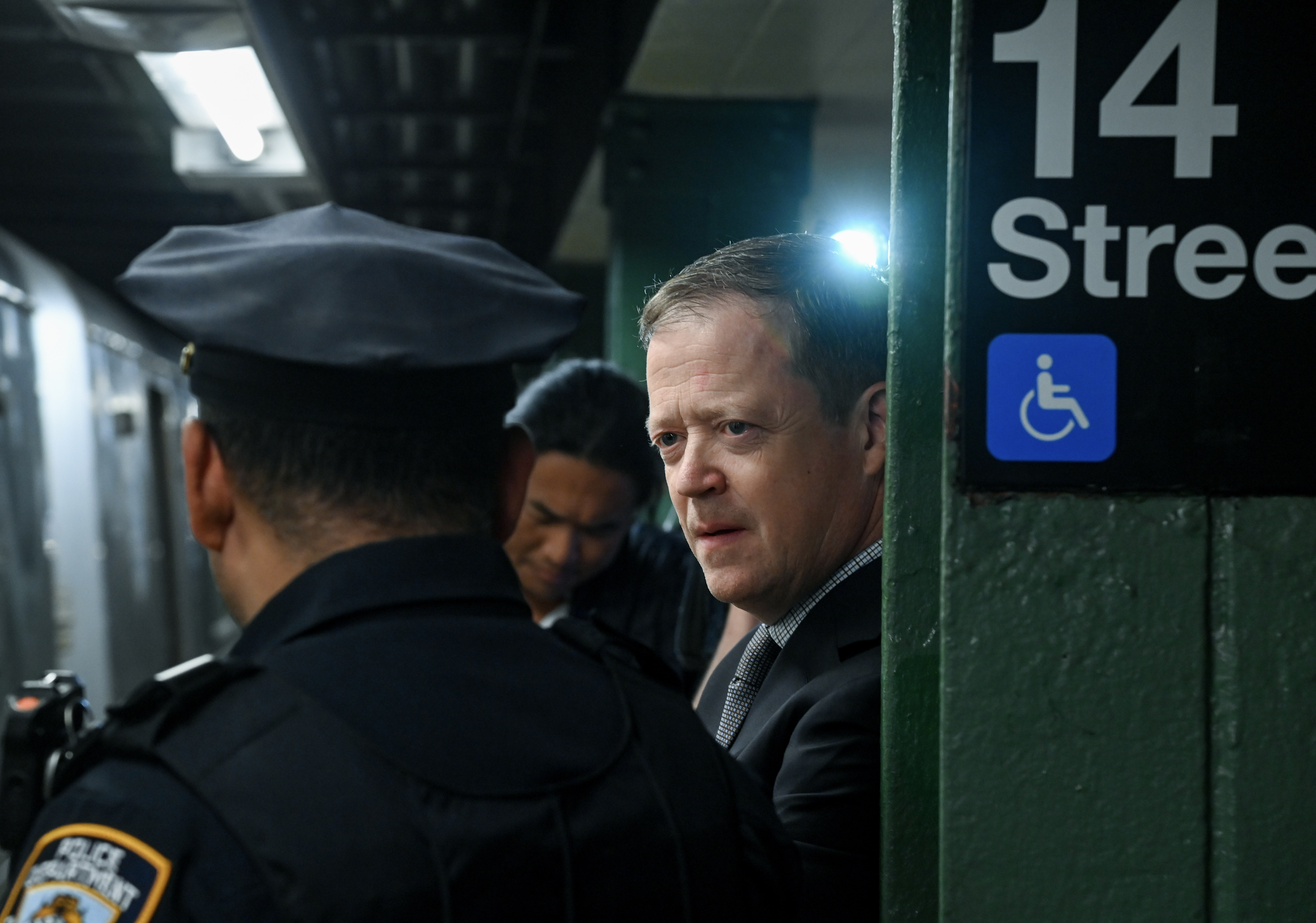 PHOTOS: NYC Transit Leadership Ride Subway to Ensure Public Safety Announcements are Being Made by Conductors on Trains