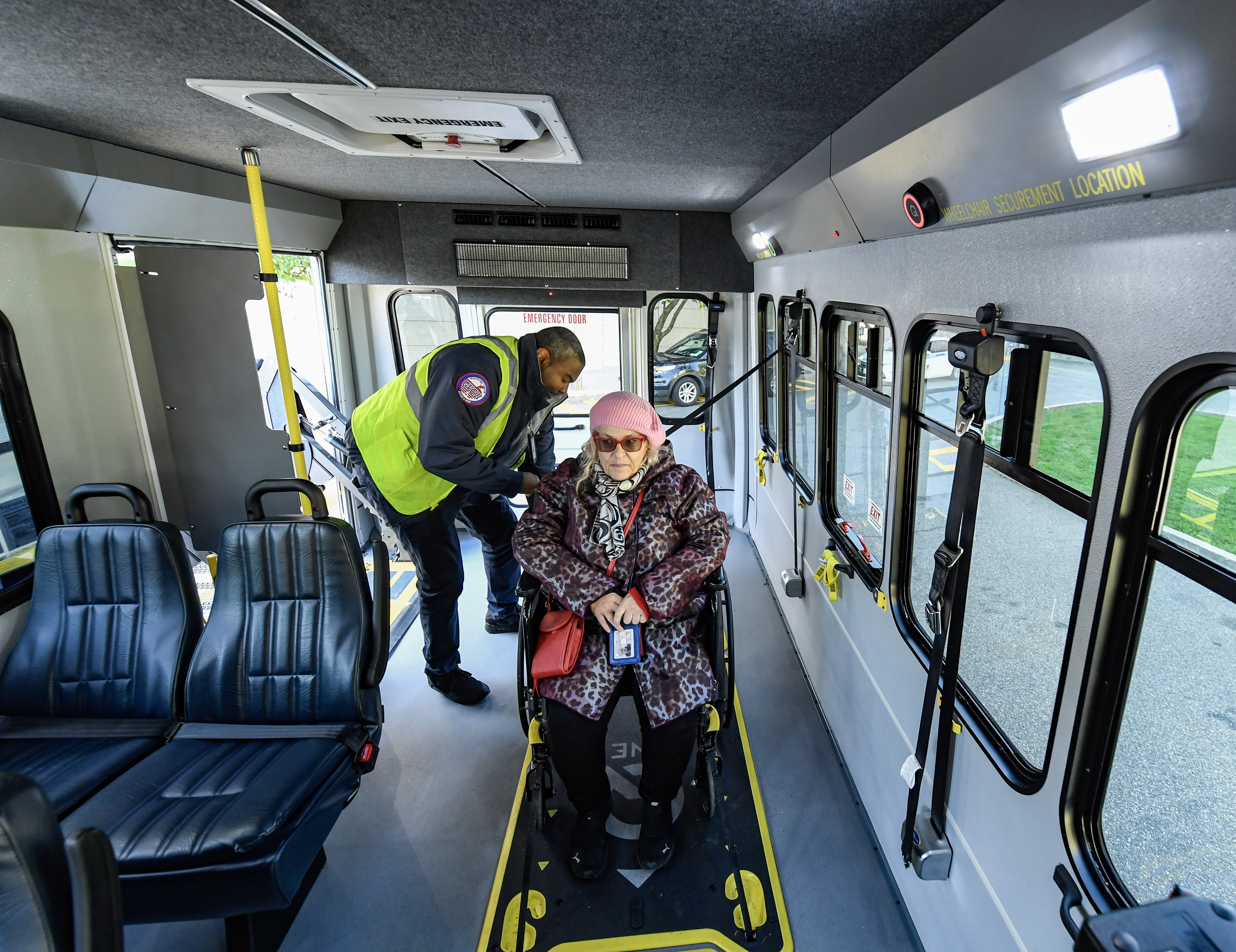 MTA Access-A-Ride Demos Van Featuring New Wheelchair Securement System