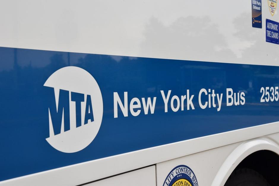 Photo of the side of an MTA New York City Bus